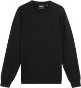 Lyle & Scott Mesh Logo Crew Neck Jumper