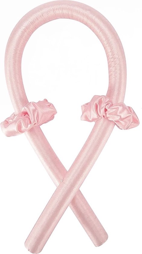 Heatless curls - Haarkrullen - Heatless Hair Curls - Zonder Hitte - Met Scrunchies & Haarclip