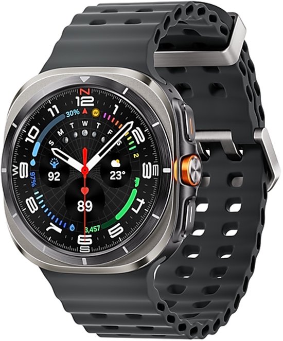 Samsung Galaxy Watch Ultra (2025) - Smartwatch - 47mm - E-simkaart - Titanium Silver