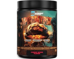 Kosso Nutrition – Apocalypse– Pre-Workout – Cherry Bomb Smaak – 6000mg L-Citrulline – 500g