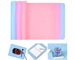 SLTAXAR 3 stuks siliconen mat knutselen 30x40 knutselmat kinder kneedmat antislip kneedmat set siliconen mat mat school DIY antiaanbakmat voor kinderen epoxyhars knutselen handwerk