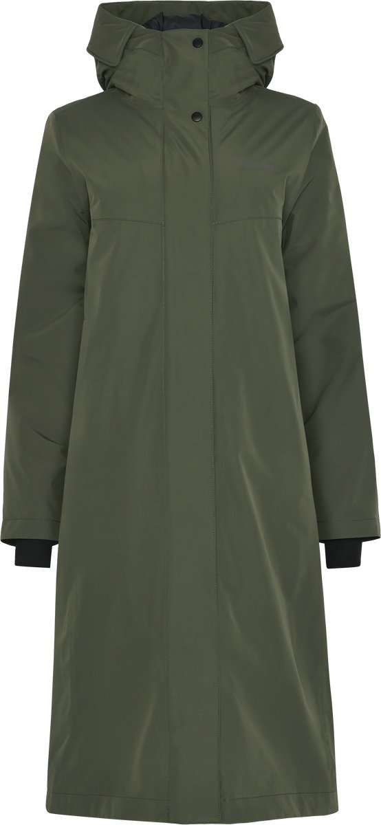 Didriksons SELINA WNS PARKA Dames Outdoorjas - Deep Green