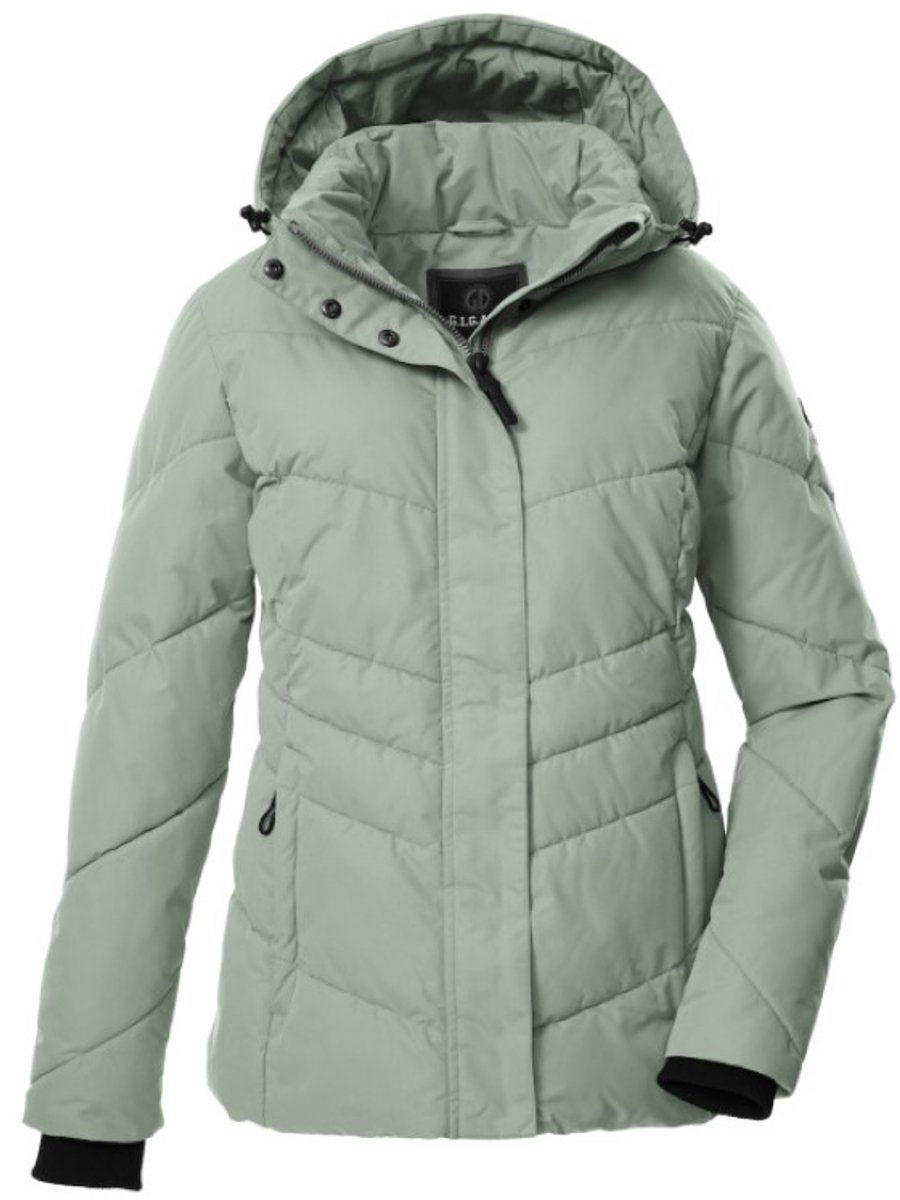 Killtec dames winterjas - Padded - 43529 - aquaverde - maat 46
