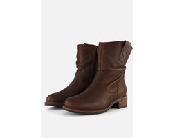 Cellini Plooi Enkellaarsjes bruin Nubuck - Maat 43