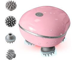 Elektrisch Hoofdmassage Apparaat - Handmatige Hoofdhuidmassager - Hoofdmassage Apparaat Met Infrarood – Elektrisch Massageapparaat - Scalp Massager - Stimuleert Haargroei & Bloedsomloop - USB Oplaadbaar - Compact Formaat
