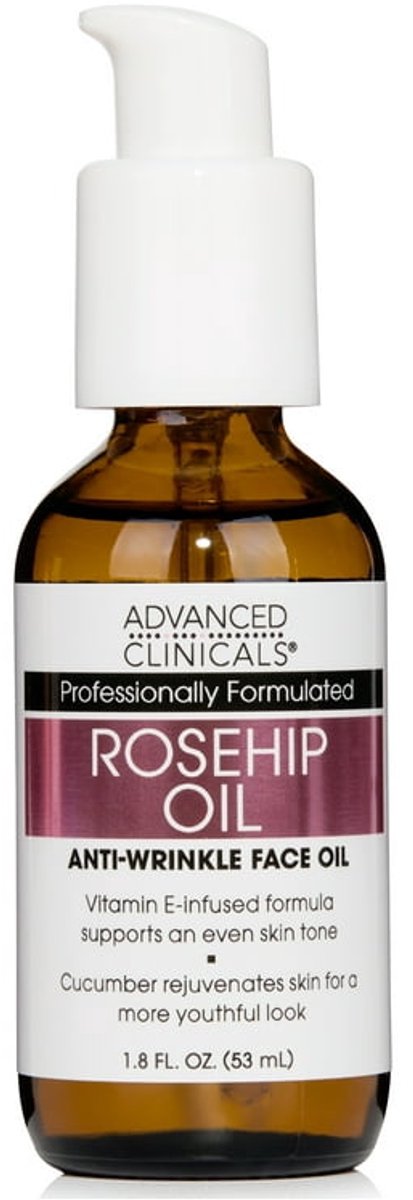 Advanced Clinicals Rosehip Oil – 100% Zuivere Rozenbottelolie