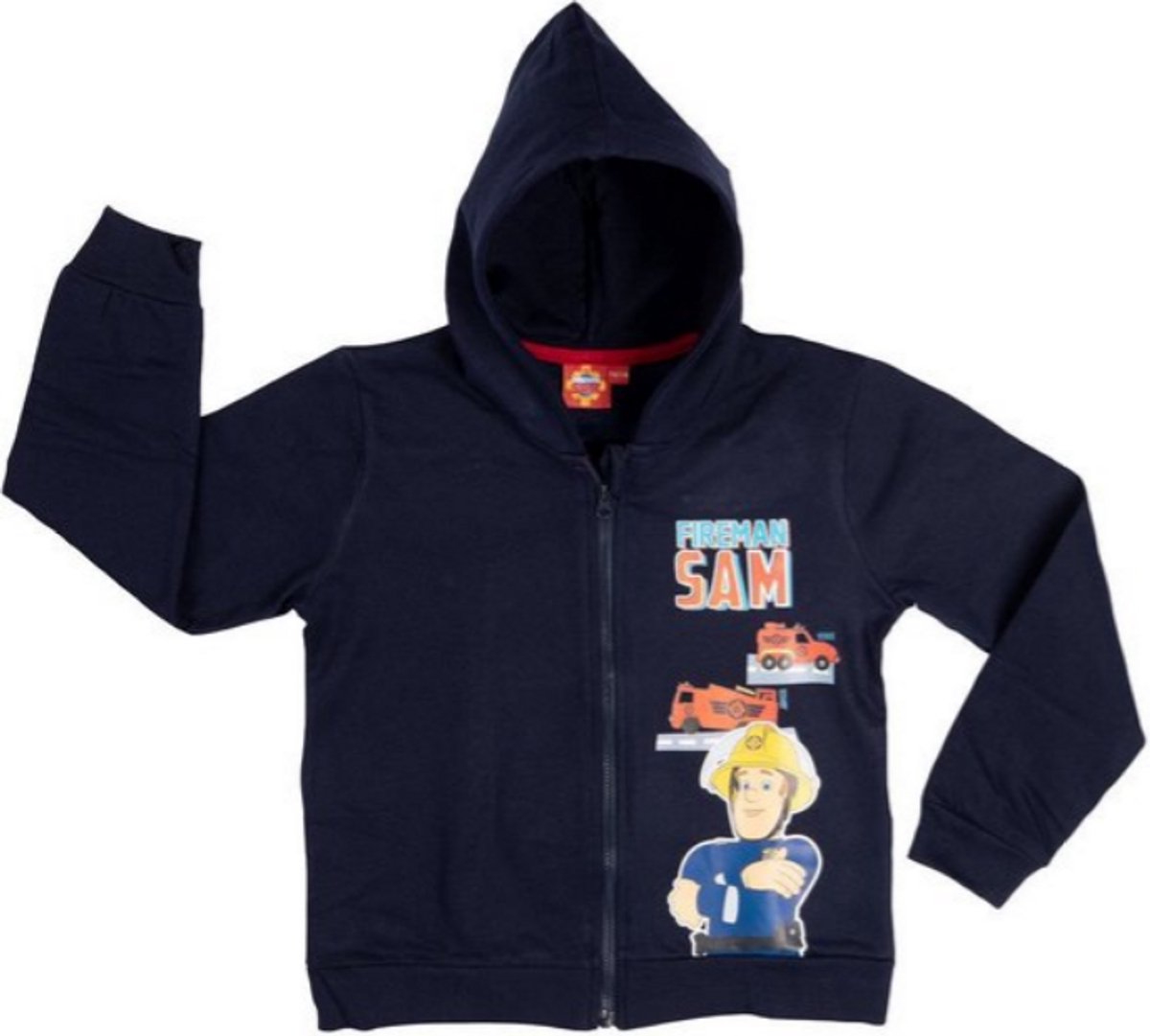 Brandweerman Sam Vest - Donkerblauw - Maat 110-116