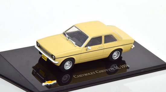 Modelauto Chevrolet Chevette SL 1976, geel.
