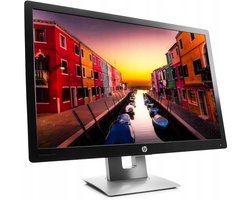 HP EliteDisplay E242 Monitor - 24 inch - 1920x1200 - HDMI - VGA - DisplayPort - Zwart/Zilver- Verstelbare voet