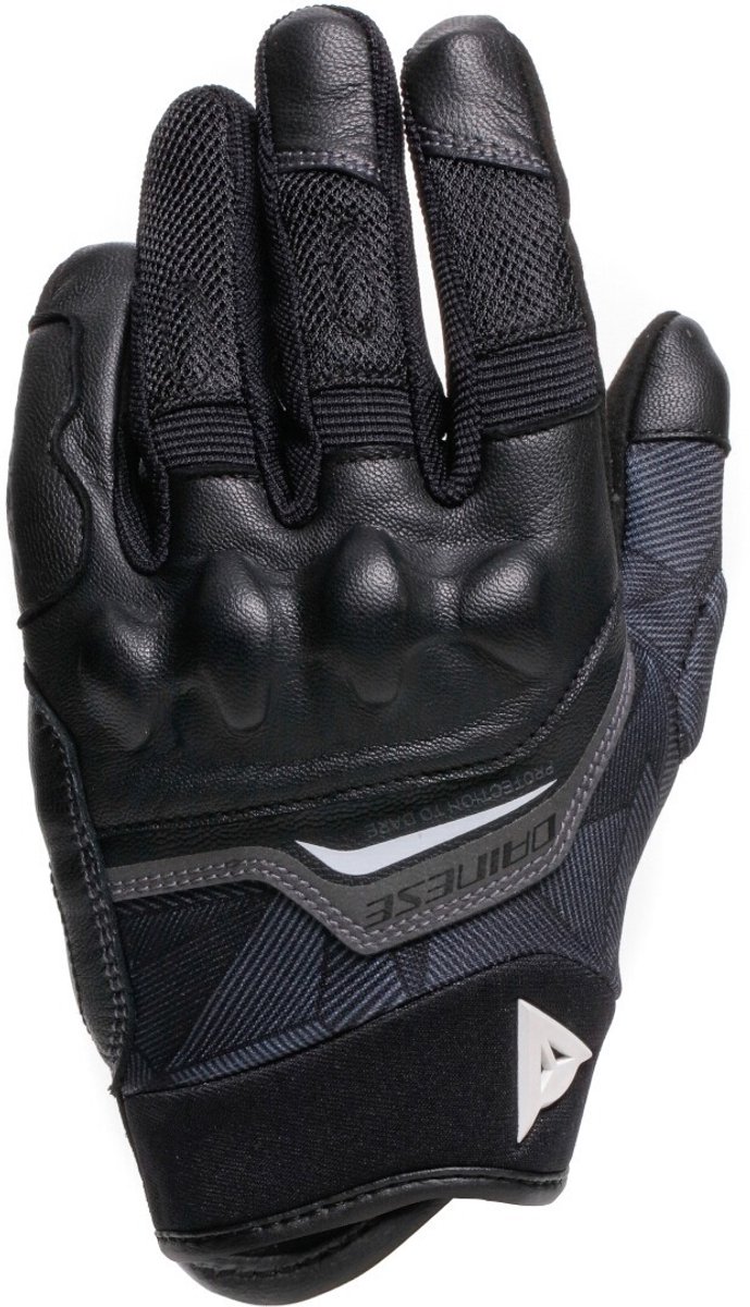 Dainese Ermex Dames Zwart Wit Handschoenen - Handschoen