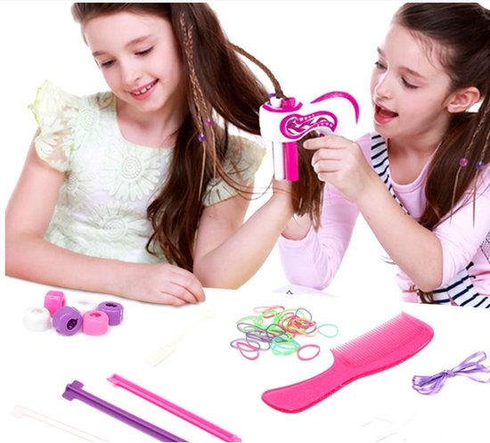 Machine à Tresser Électrique DIY – Kit Coiffure Créative Enfant Fille – Accessoires Tresses Automatiques