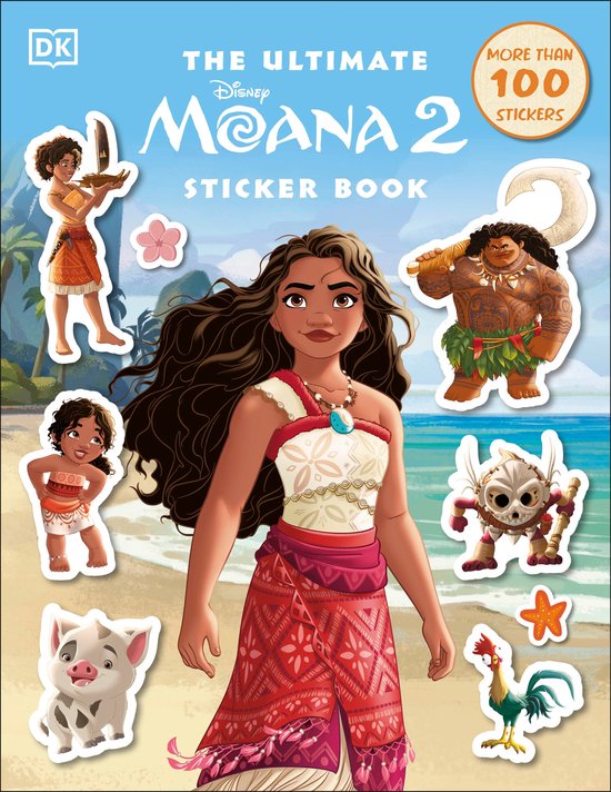Ultimate Sticker Book- Disney Moana 2 Ultimate Sticker Book - cover