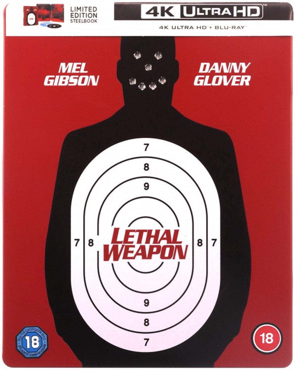 Lethal Weapon - Limited Edition Steelbook - 4K Ultra HD + Blu-ray - Import