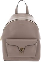 COCCINELLE Cuir sac à dos Beat Generatio Backpack Grained Leather Warm Taupe