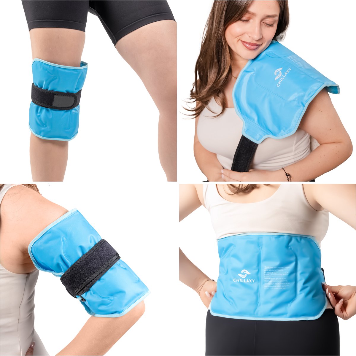 Chillaxy Coldpack – Icepack, Coolpack, IJspack – Koud Compress tegen Pijn & Zwelling – Gelpack Herbruikbaar