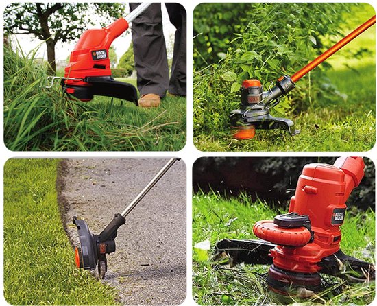 grastrimmer - Spoel van draadtrimmer vervangingsdraad AF-100-3ZP - geschikt voor Black & Decker bosmaaier Ø 1,65 mm lengte 9,1 m - Set van 8 spoelen + 2 hoes van Merkloos	 — afbeelding 4