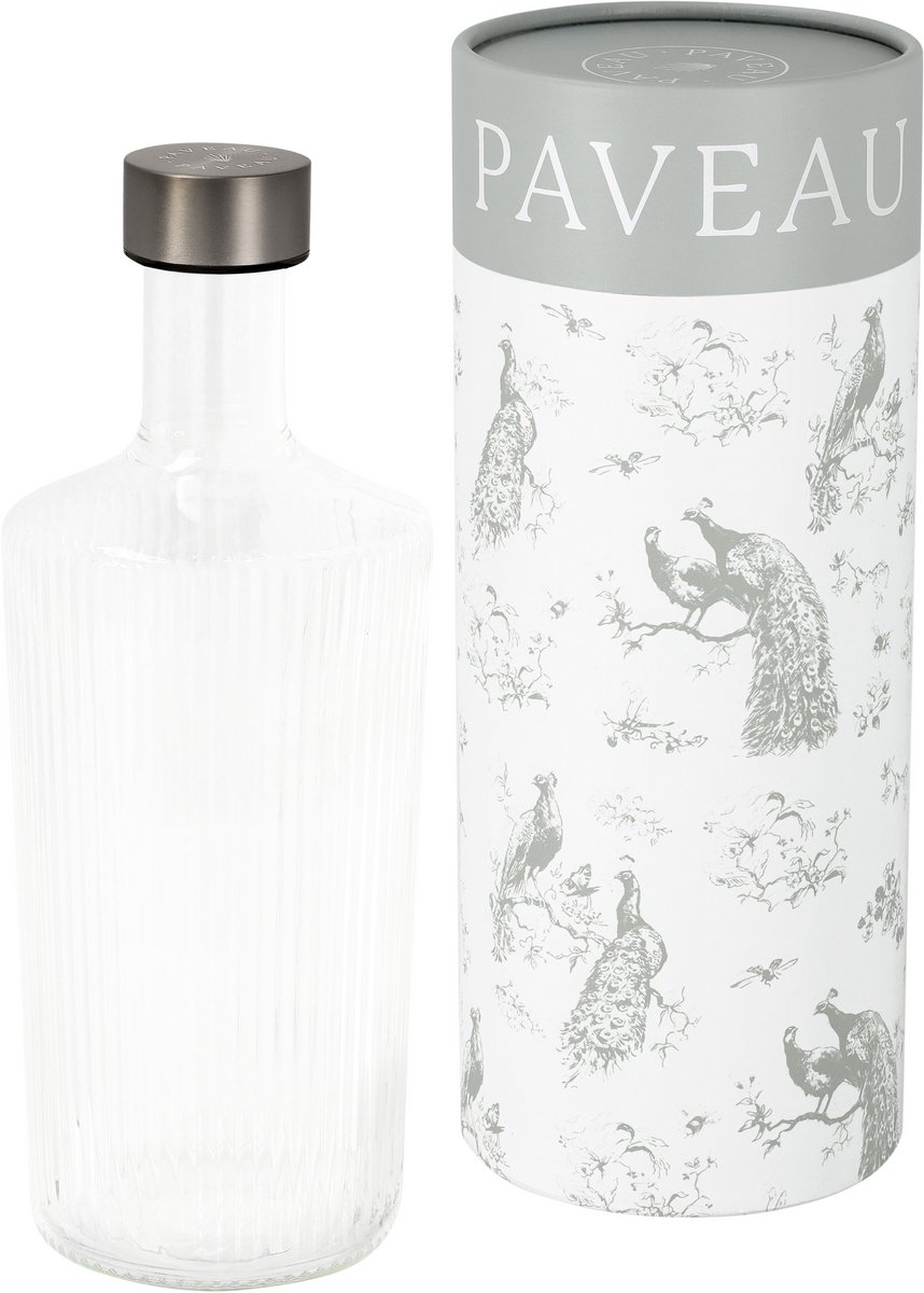Paveau White Haven - Glazen Waterkan (1,25L) - Herbruikbaar & Stijlvol Borosilicaatglas