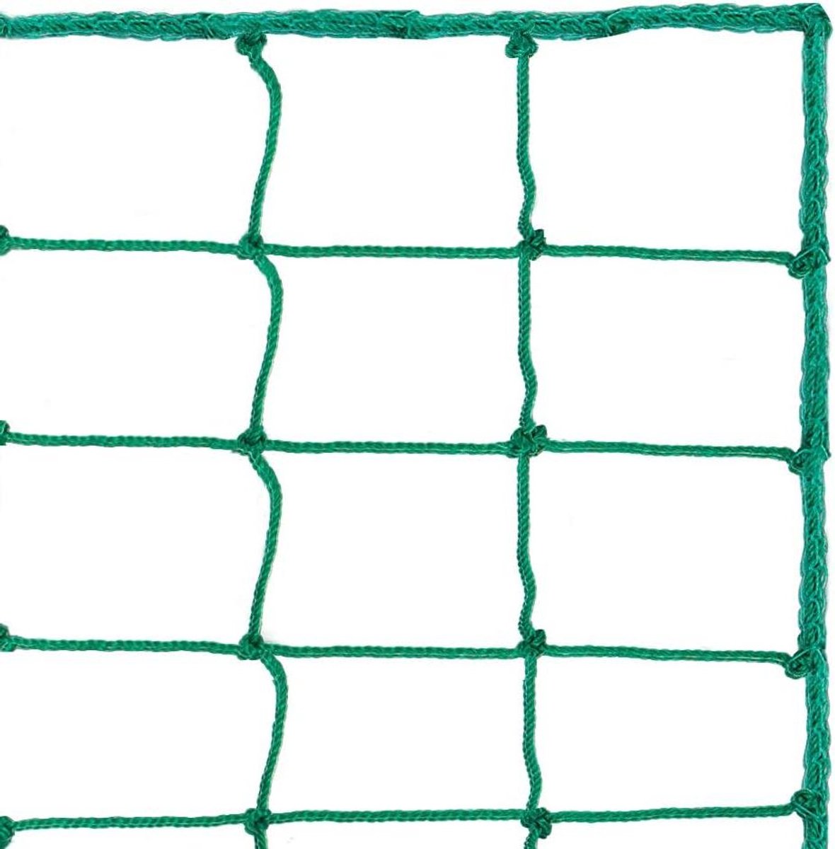 Voetbal Backstop Net - 10 Ft Hoog - Sport Praktijk Barrier Net met Voetbal - Hitting Netting voor Voetbal - High Impact Net - Heavey Duty Soccer - Voetbal Containment Net - Grootte 10 x 50 Ft