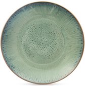 Dinerbord Keramiek Groen 27 cm - Borden - Bord