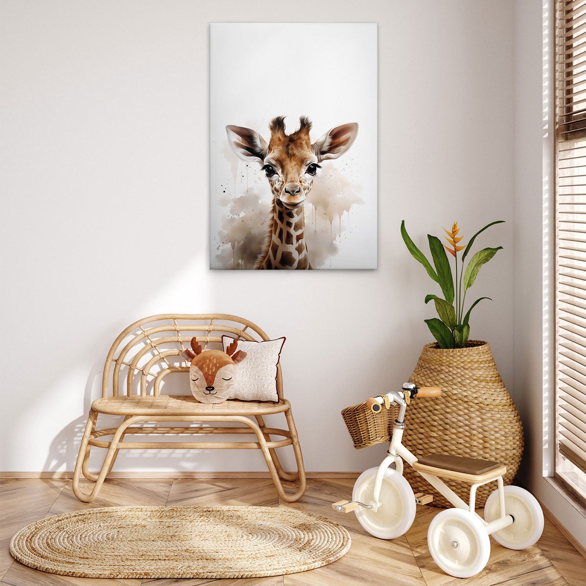 Canvas Baby Giraffe | DD132983
