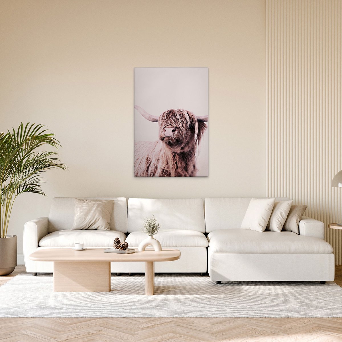 Canvas Highland Cattle 1 | DD131859