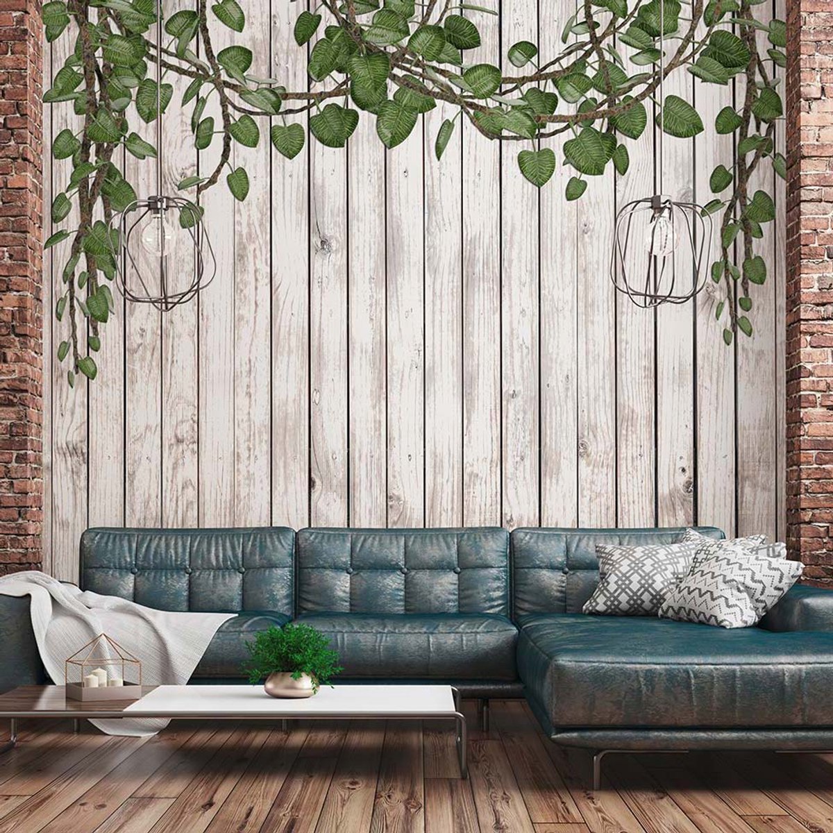 Fototapete Designwalls 2 DD123666 Wood&Leaves
