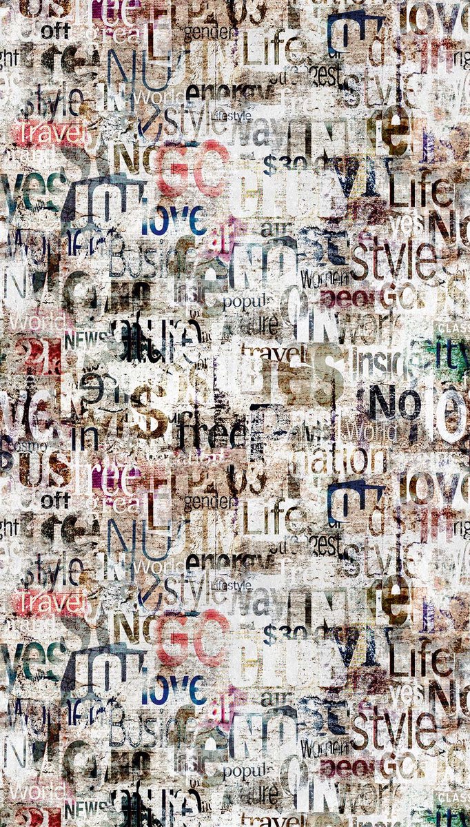 Livingwalls Vliesbehang The Wall III 398481 - Online kopen