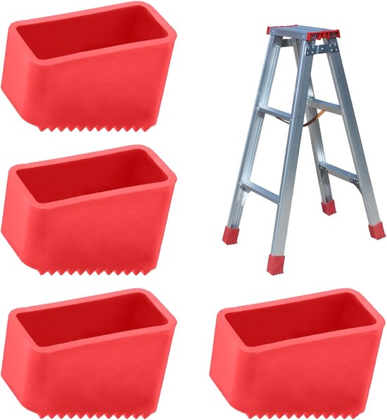 Rubberen laddervoeten - Universele ladderdoppen voor ladders en trappen