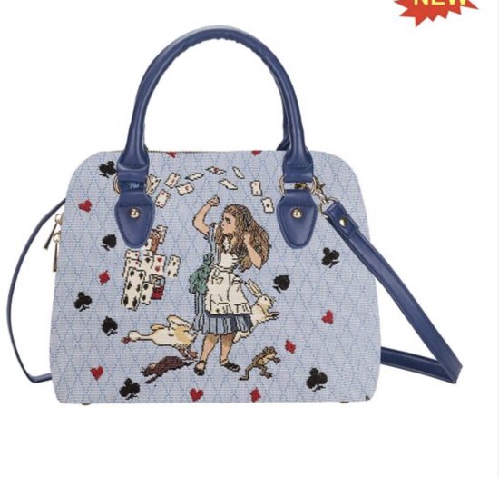 Handtas - Schoudertas - Alice in Wonderland - Nothing but Cards