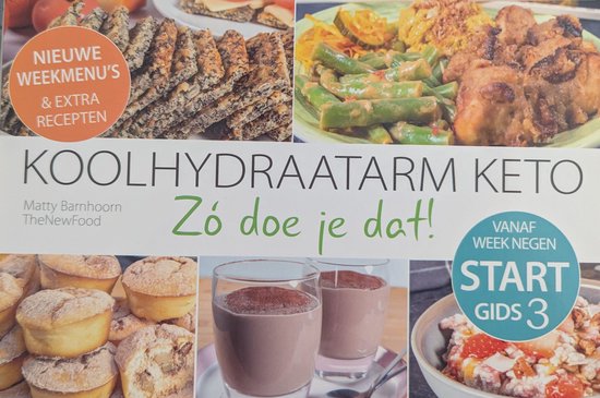 Koolhydraatarm KETO. Zó doe je dat! - cover