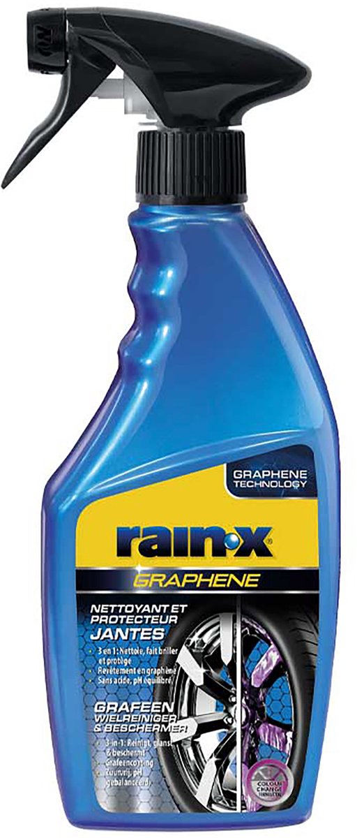Rain-X Grafeen Velgenreiniger & Beschermer - Reinigt, glanst en beschermt - Zuurvrij -500ml