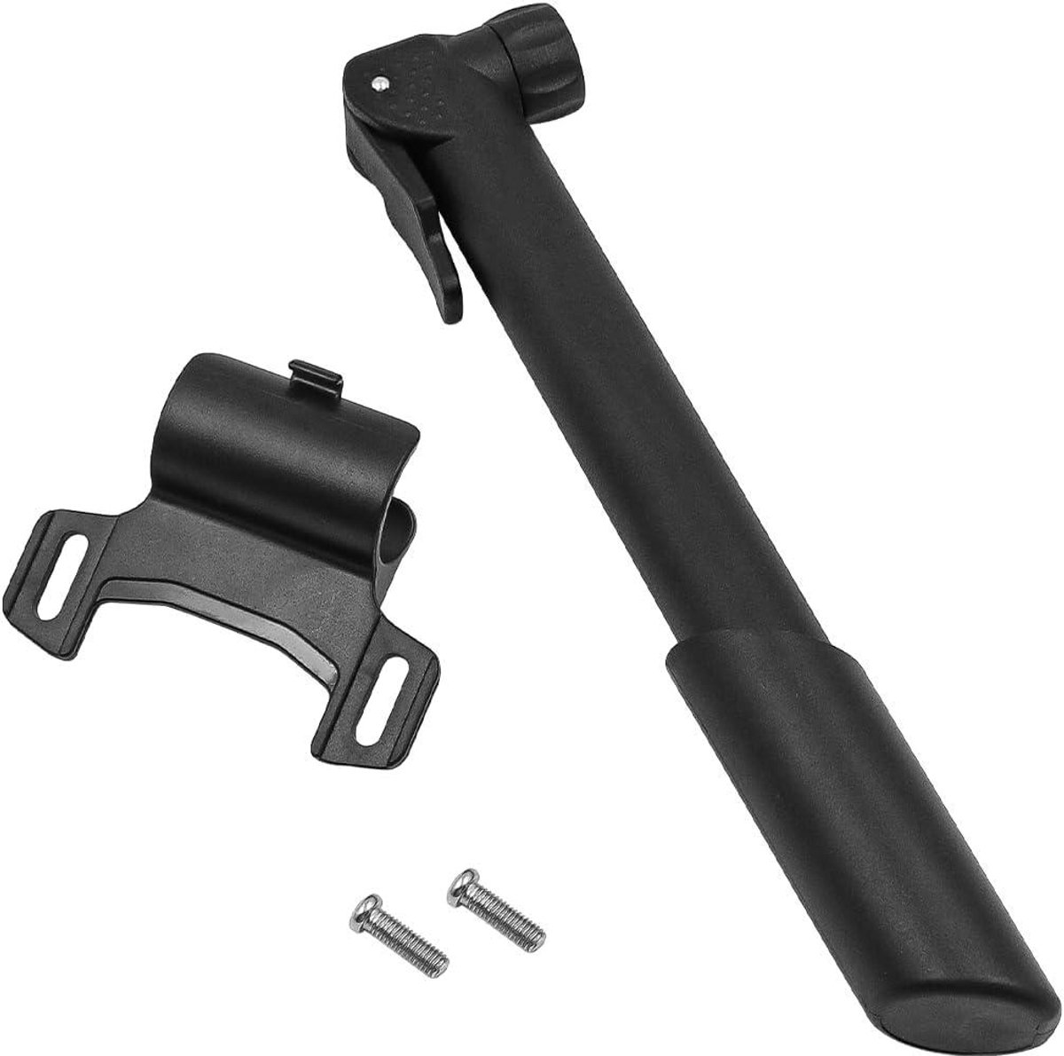 Mini Fietspomp Draagbare Handpomp met Beugel, Geschikt voor AV/FV Ventielen voor Racefietsen, Mountainbikes, Vouwfietsen