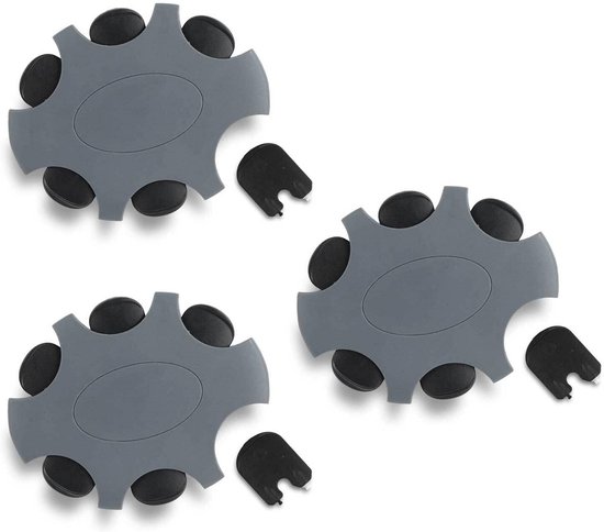 18 stuks cerumenfilters geschikt voor ProWax Minifit - geschikt voor Oticon, Bernafon en Auditio hoorapparaten - filters - hoortoestel - 3 x disc met 6 gereedschappen en 6 filters - zwart