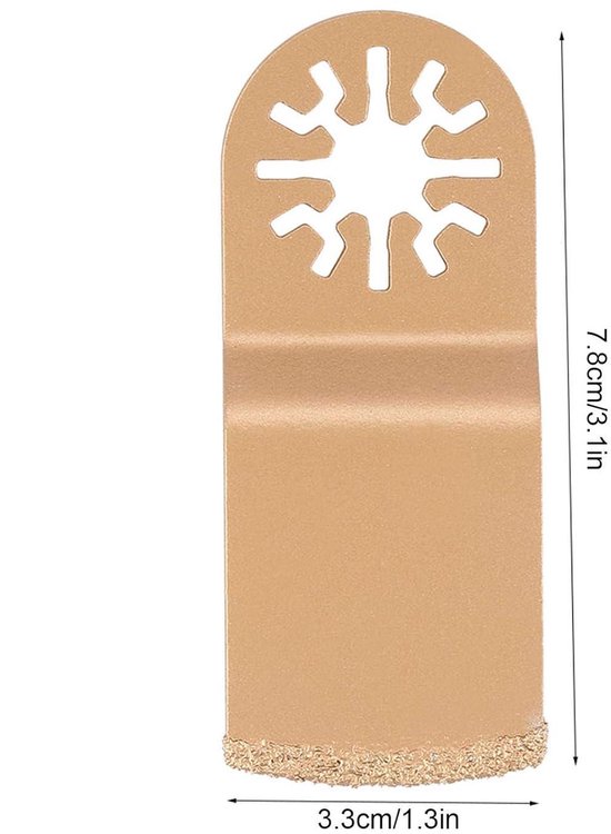 Starlock multitool zaagblad HCS 35x50 MTC35 hout plastic