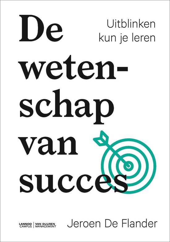 De wetenschap van succes - cover