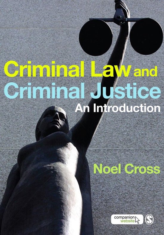 Criminal Law & Criminal Justice - cover
