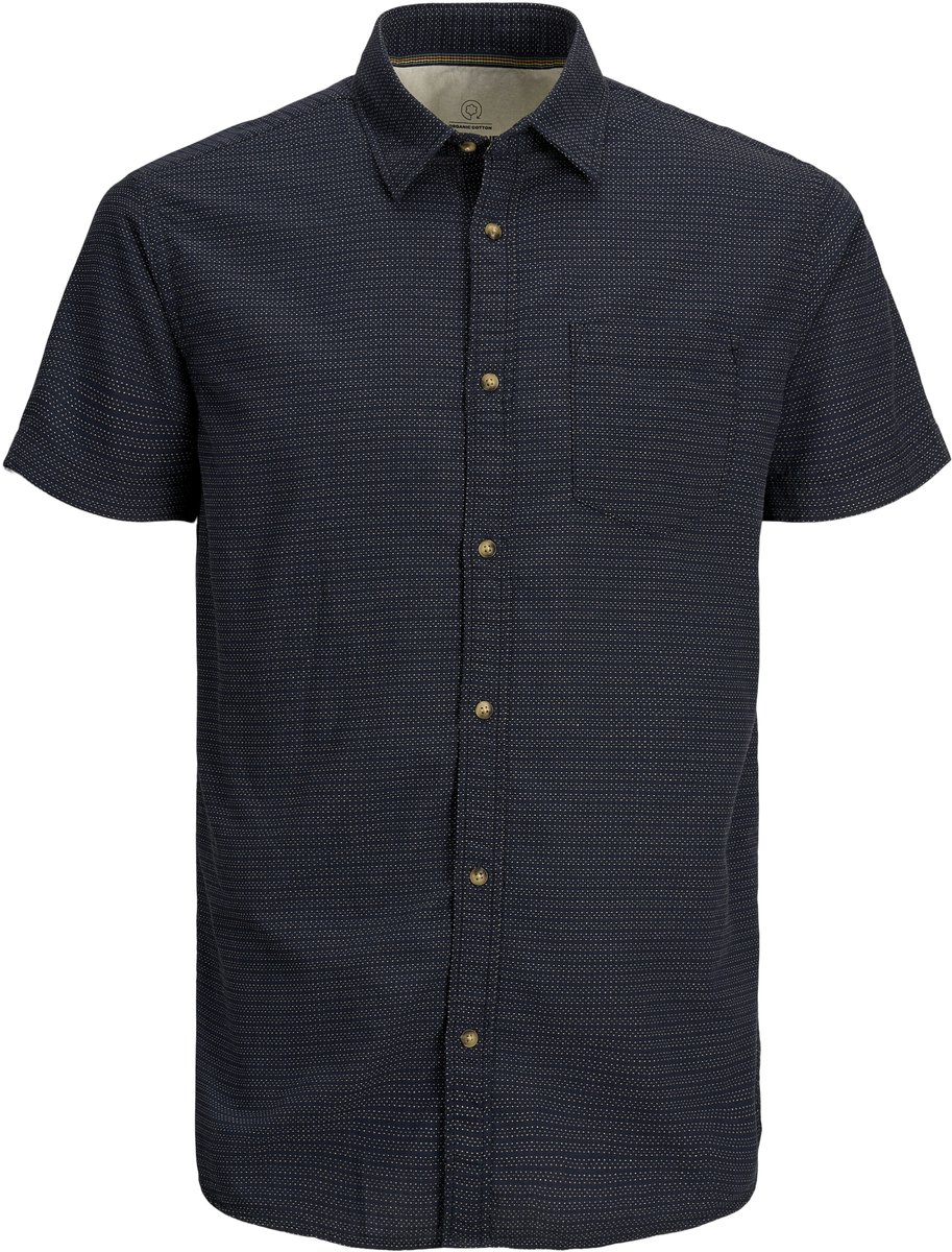 JACK&JONES - JORABEL SHIRT S/S PLS - Heren - Overhemden