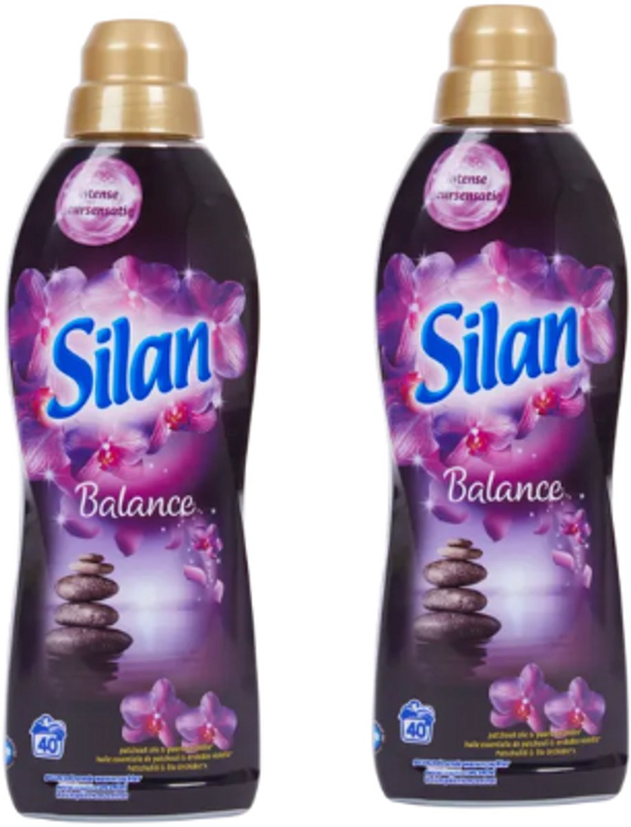 Silan wasverzachter Balance 40 wasbeurten X2