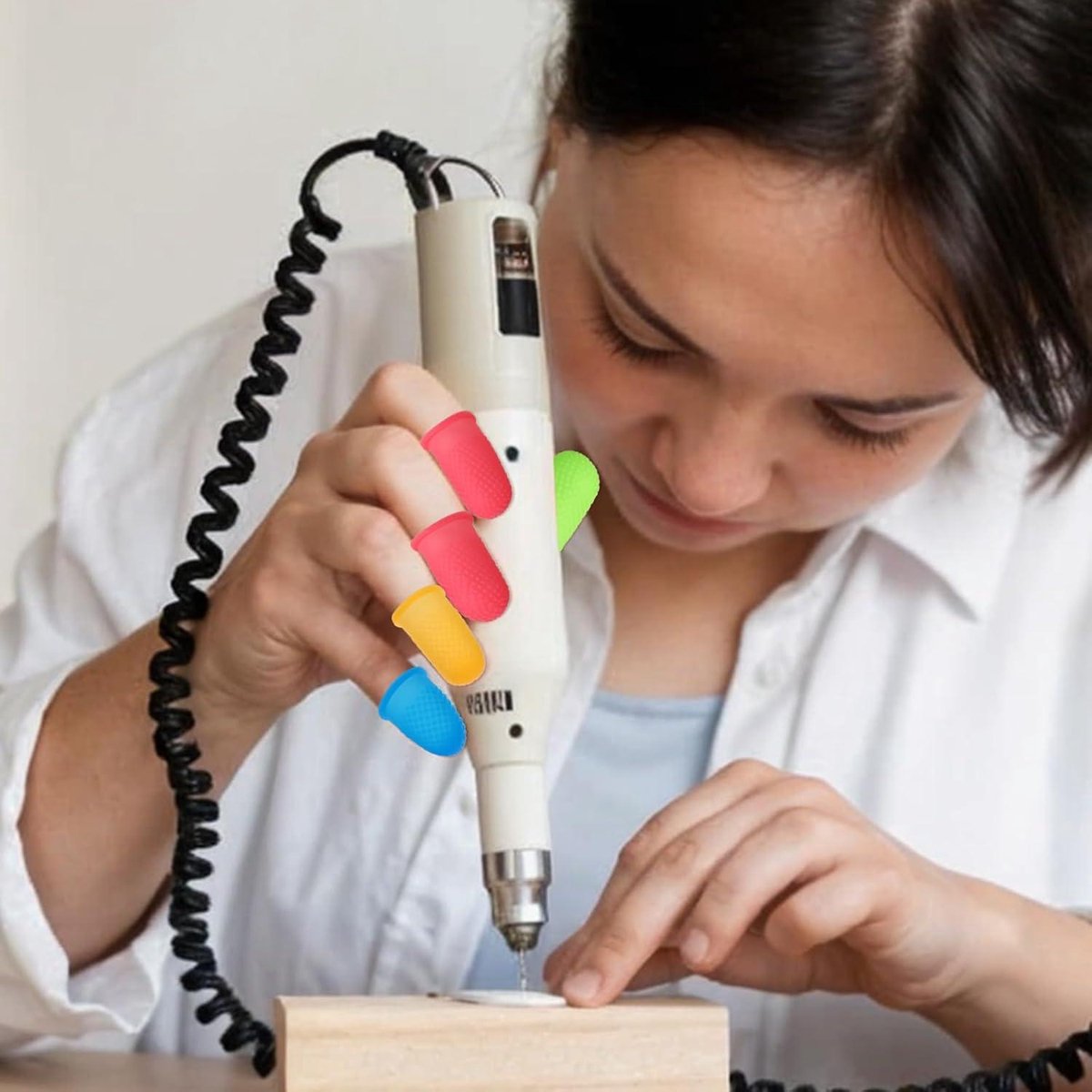 Vingerhoedjes Rubber - Verzorgd Door Vingerhoedjes Rubber - Verzorgd Door