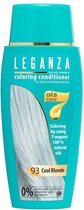 Leganza Coloring Conditioner Cool Blonde - Semi-Permanente Haarkleuring Mahonie Bruinpaars - Natuurlijke Oliën - Zonder Ammoniak - 150ml