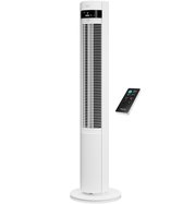 Duux Elevate – Stille Torenventilator met Ionisator – 12 Snelheden & Slimme Slaapmodus - Wit