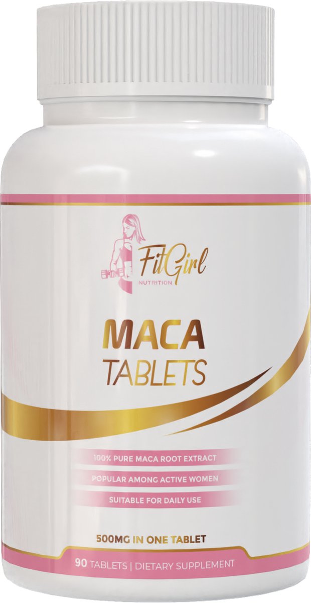 FitGirl Nutrition MACA | met Rode, Zwarte en Gele Maca poeder | Supplement | Nutriworld