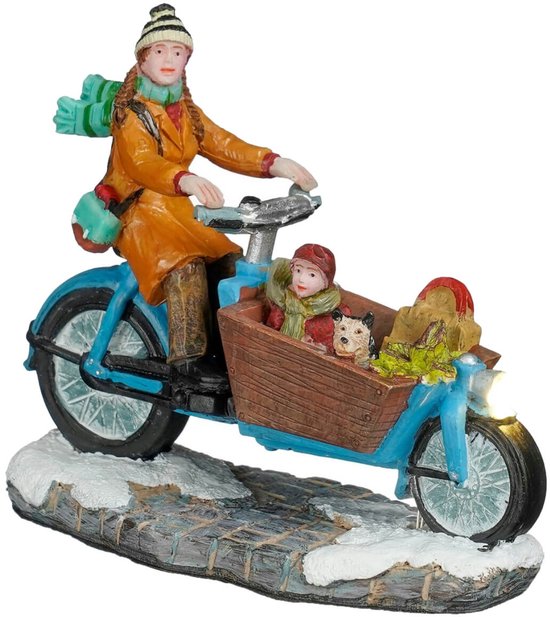 Luville - Mom on her Cargo Bike