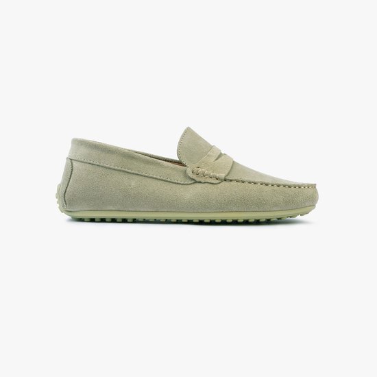 Mocassins Bjorn en daim vert