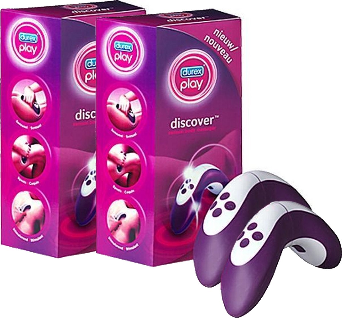 2 Stuks - Durex - Play Discovery