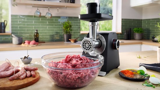 Bosch MFWS650B Vleesmolen - MultiPower - 2100 W - Zwart & Zilver — afbeelding 4