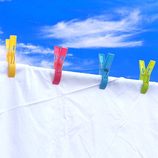 16 stuks - Handdoekklem - grote winddichte clip - strandstoel handdoekklemmen - zwembad stoel klemmen - grote ophangklemmen - Strandlakenrek wasknijpers - voorkomen dat handdoeken door de wind worden weggeblazen