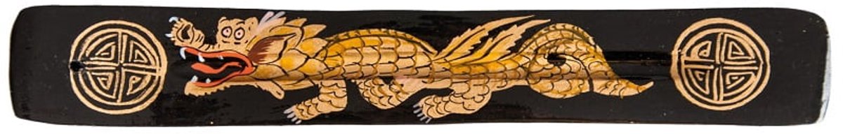 Wierookhouder bootje draak