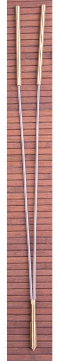Wichelroede met messing handvat en opzetstuk 42,5 cm
