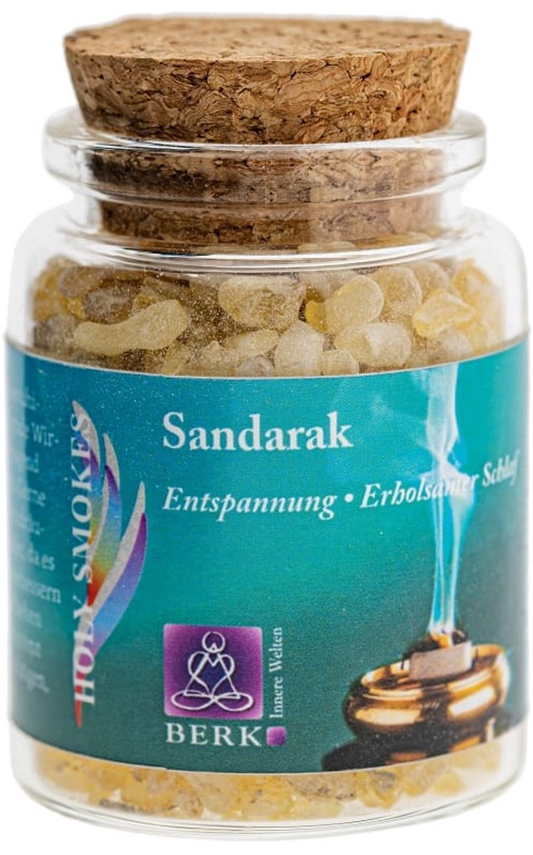 Wierookhars Sandarak in Glas